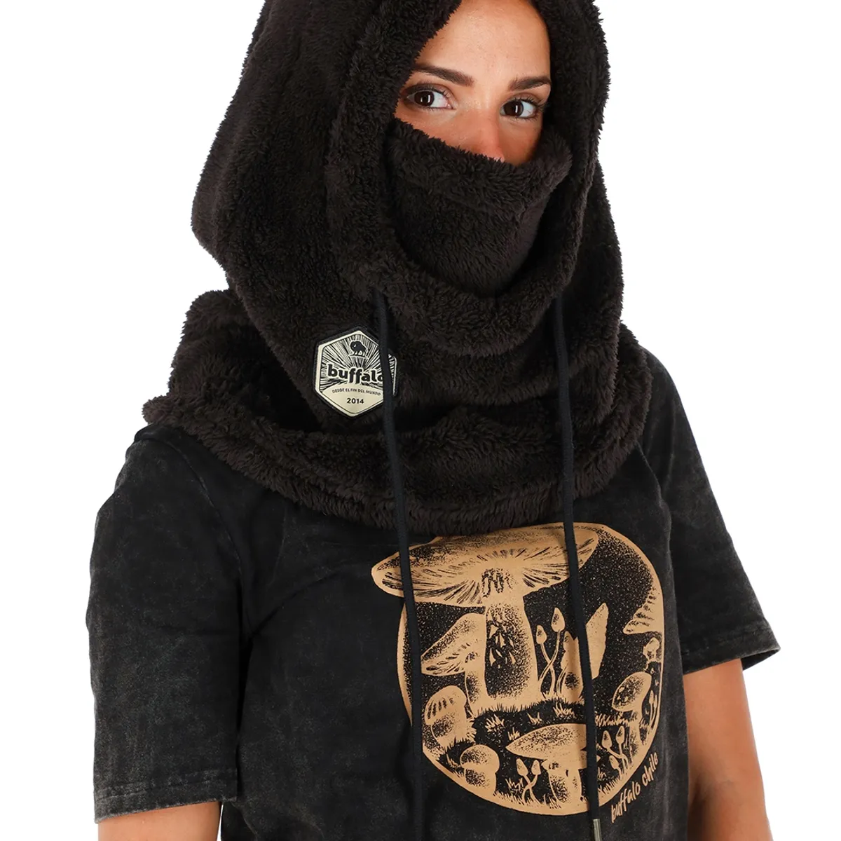 BUFFALO CHILE - Capucha Tilus Negro Unisex