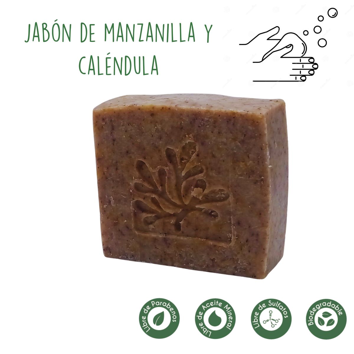 ECOLEO - Jabón de Manzanilla y Caléndula
