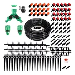 GENERICO - Kit De Riego 158 Piezas Sistema Automático Goteo 40m
