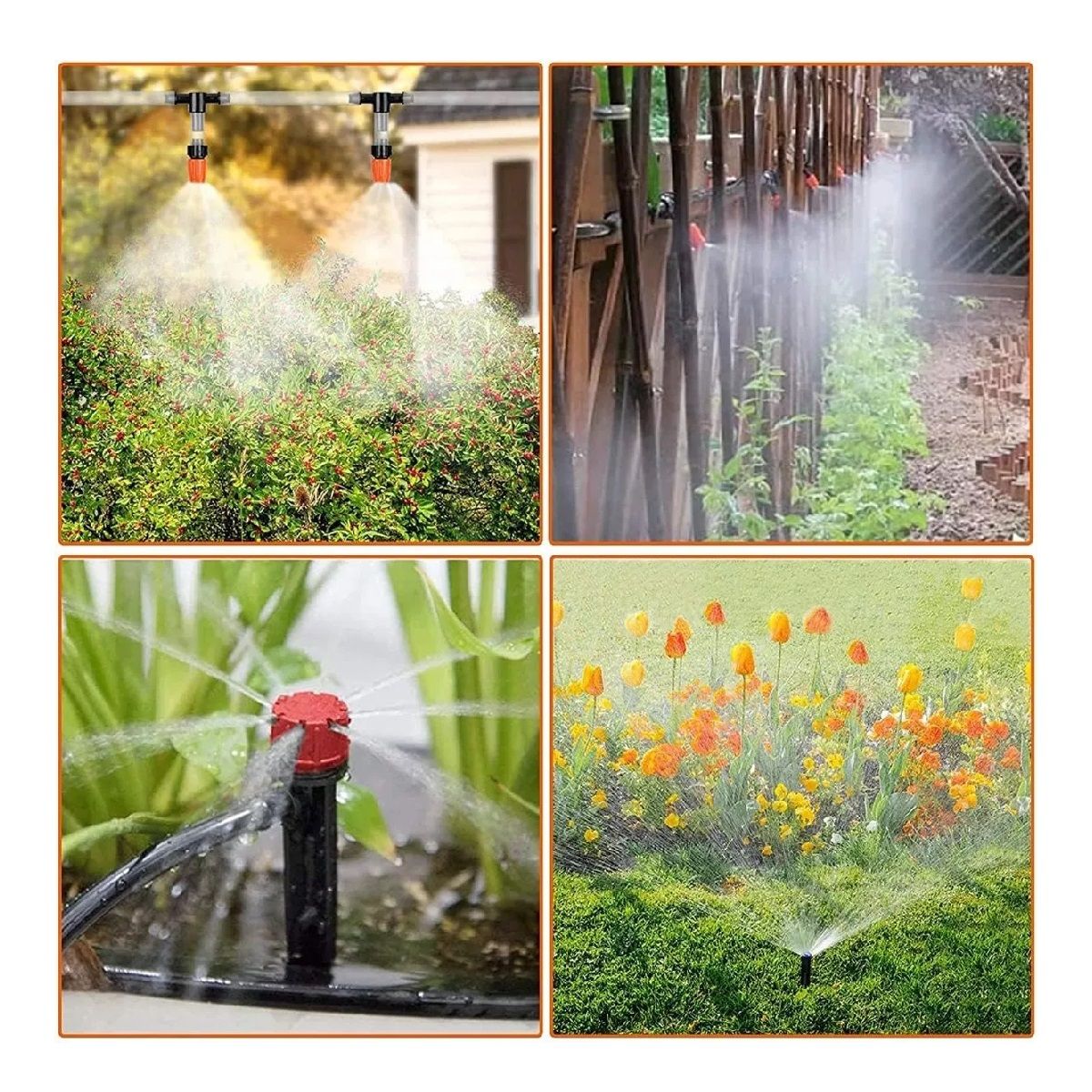 GENERICO - Kit De Riego 158 Piezas Sistema Automático Goteo 40m