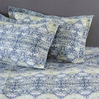 Imagen 2 del producto CUBRECAMA ESTAMPADO AZUL 2 PLAZAS