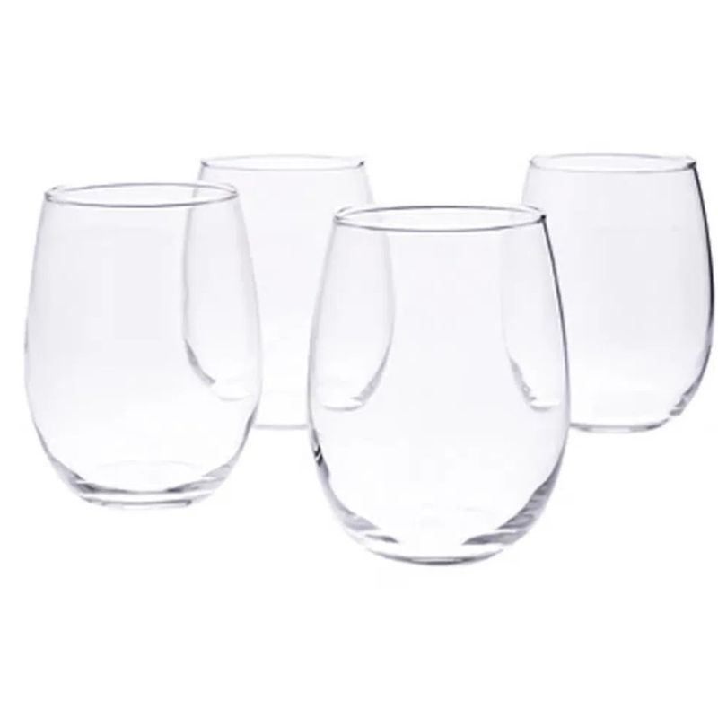 GLASSO - SET 4 VASOS APERITIVO WINE TUMBLER 550ML GLASSO