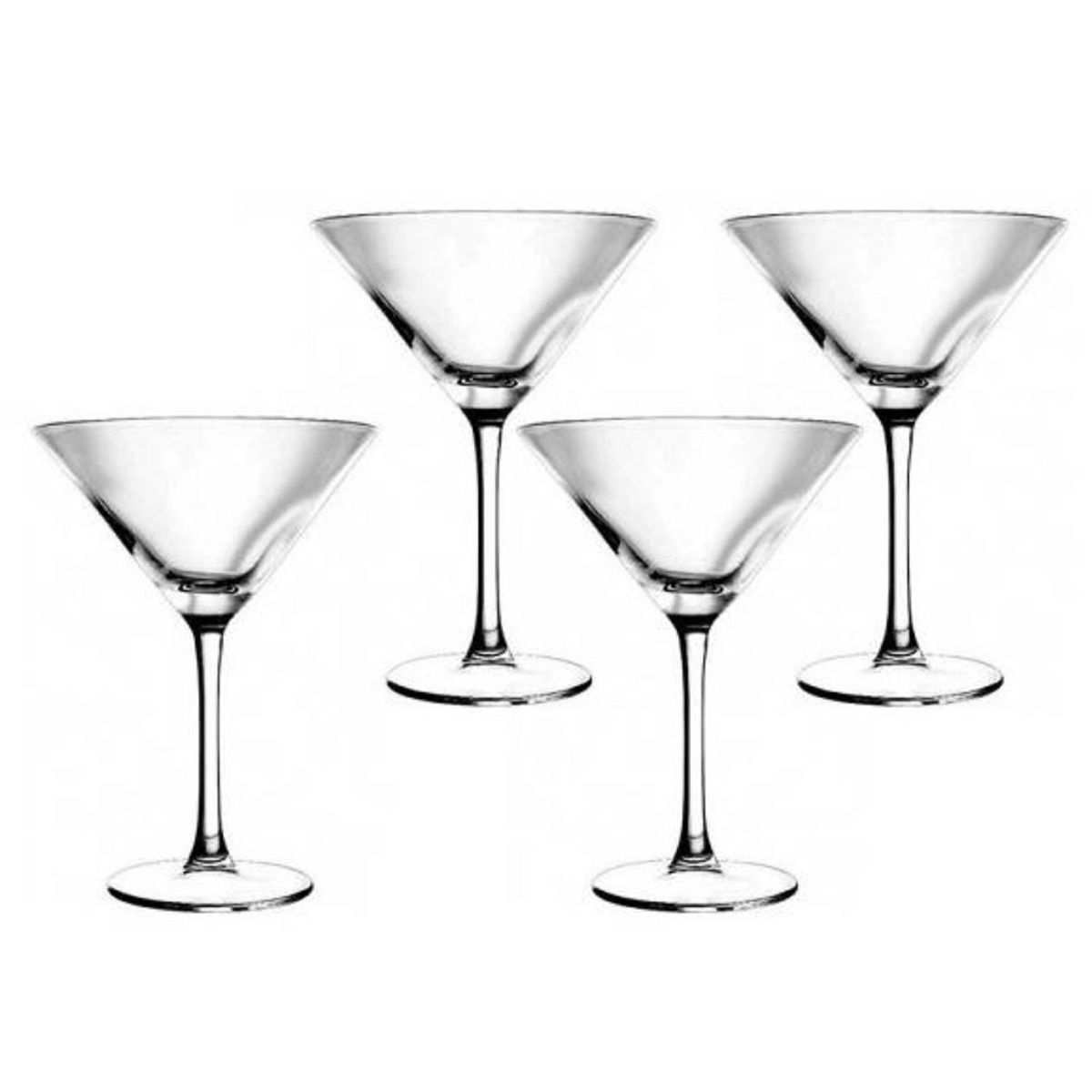 GLASSO - Set 4 Copas Martini 270 ml Glasso