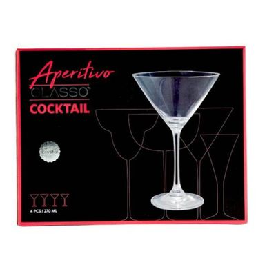 Imagen 2 del producto Set 4 Copas Martini 270 ml