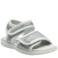 Sandalia Niña Coco Plateado