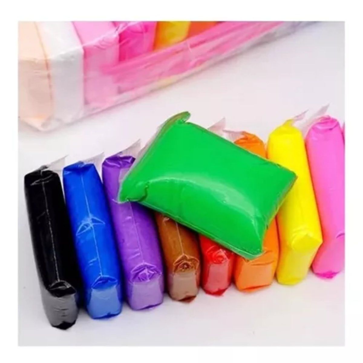 OEM - Pack De 24 Masas Moldeables Slime Goma Eva