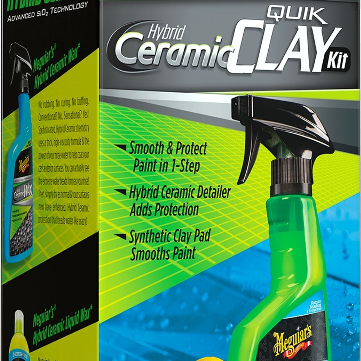 MEGUIARS - Kit De Descontaminado Cerámico Meguiars Ceramic Quik Clay