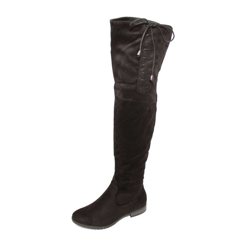 VIA FRANCA - Bota Bucanera Para Mujer Color Negro