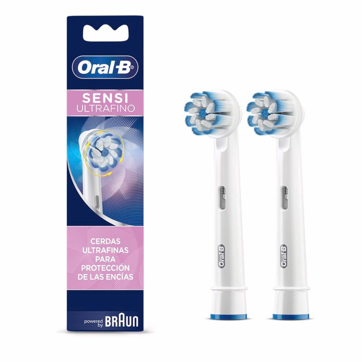 ORAL B - Pack Cepillo Eléctrico Oral-B Vitality+rept Sensitive 2ud