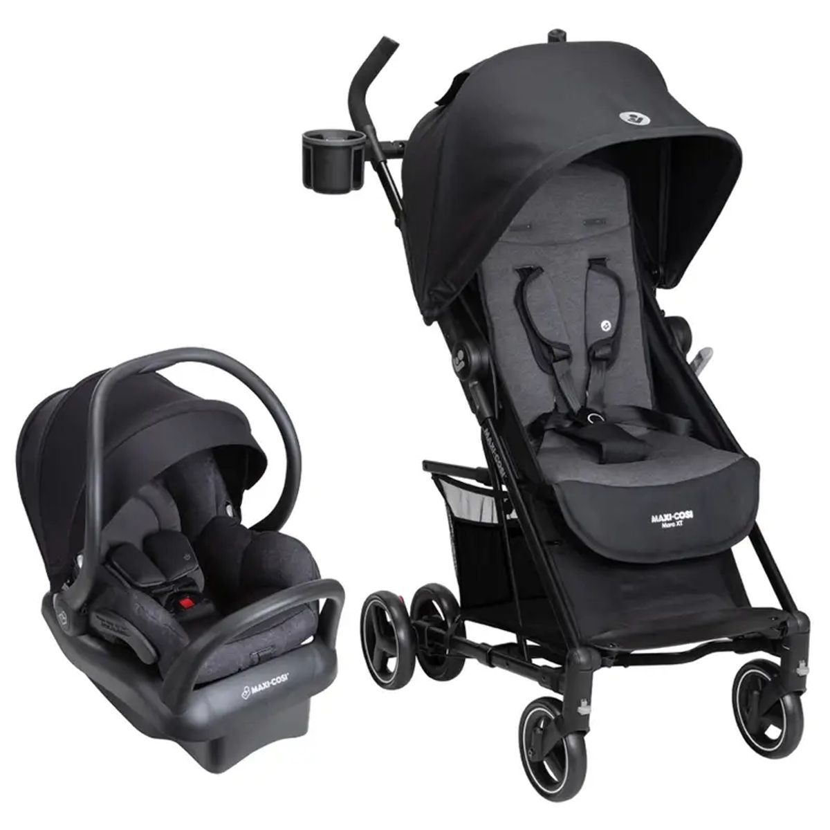 MAXI COSI - Coche Travel System MAXI COSI Mara XT Black