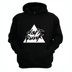 GENERICO - Polerón Con Capucha Diseño Daft Punk Music Electronic NATURAL KING