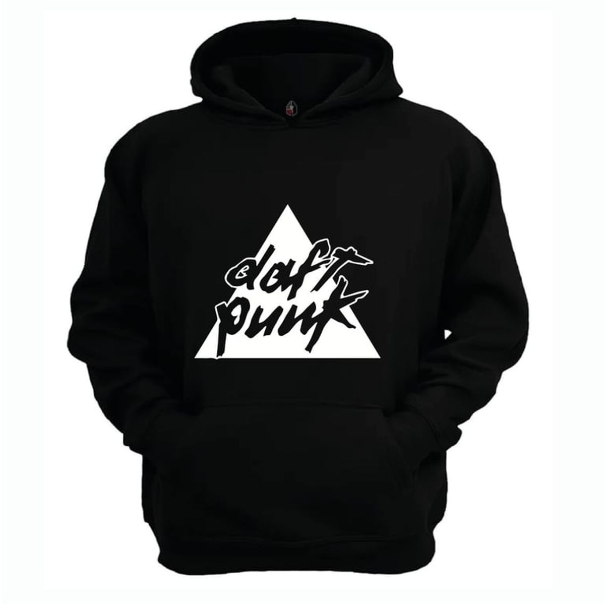 GENERICO - Polerón Con Capucha Diseño Daft Punk Music Electronic NATURAL KING