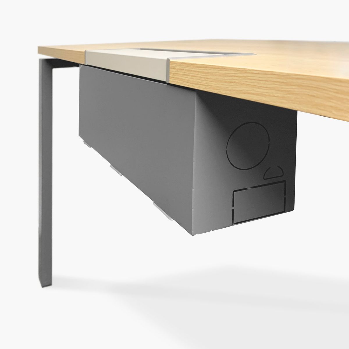 FORM OFFICE - Bandeja Eléctrica Space Gris Form