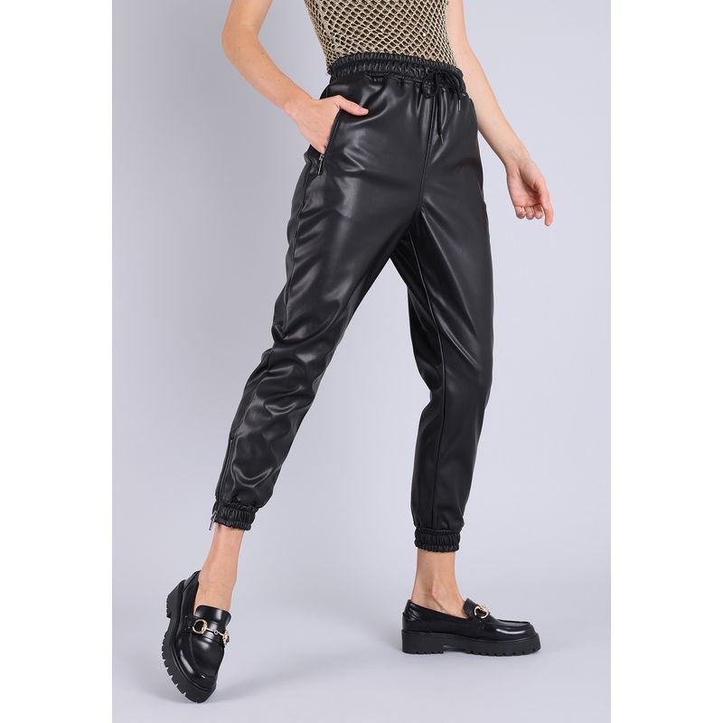 SOVIET - Pantalon Jogger PU Mujer Soviet SOVIET