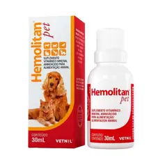 GENERICO - Hemolitan 30ml Suplemento Vitaminico Para Mascotas
