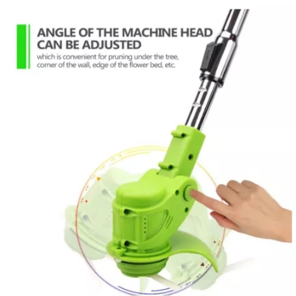 GENERICO - Cortadora De Pasto Inalámbrica Baterias Y Accesorios bateria fina