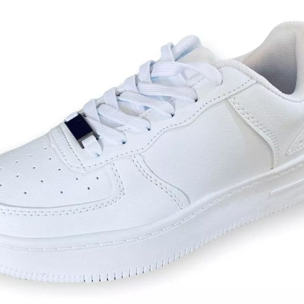GENERICO - Zapatillas Deportivas Blancas Para Mujer  Eco Cuero…
