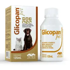 GENERICO - Glicopan Pet 125 ml Vetnil Suplemento Aminoacido Vitaminico