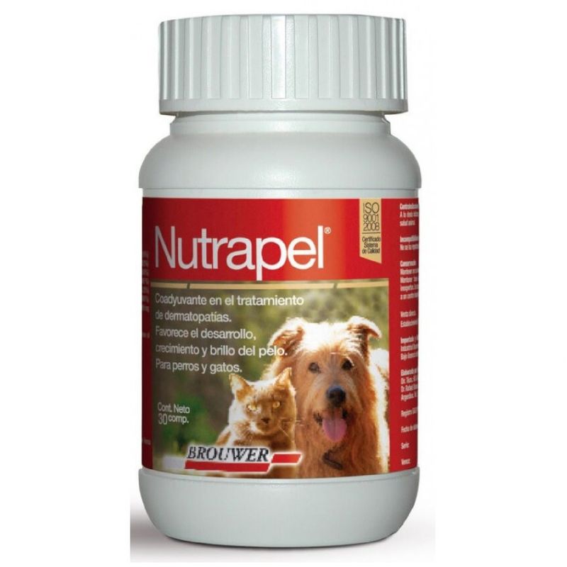 GENERICO - Nutrapel 30 comprimidos Tratamiento Dermatopatias