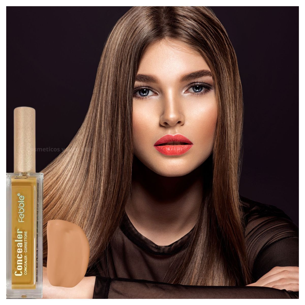 GENERICO - Corrector de ojeras liquido alta pigmentacion