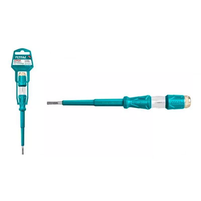 TOTAL TOOLS - Destornillador Probador Corriente Multitester Voltaje Total