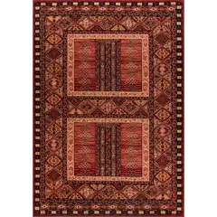 BAZHARS - Alfombra 200X300 cm de Lana Kirman 203-A854-708