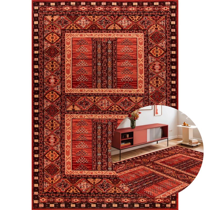 BAZHARS - Alfombra 200X300 cm de Lana Kirman 203-A854-708 Bazhars