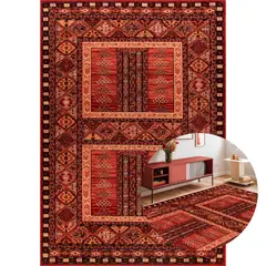 BAZHARS - Alfombra 200X300 cm de Lana Kirman 203-A854-708
