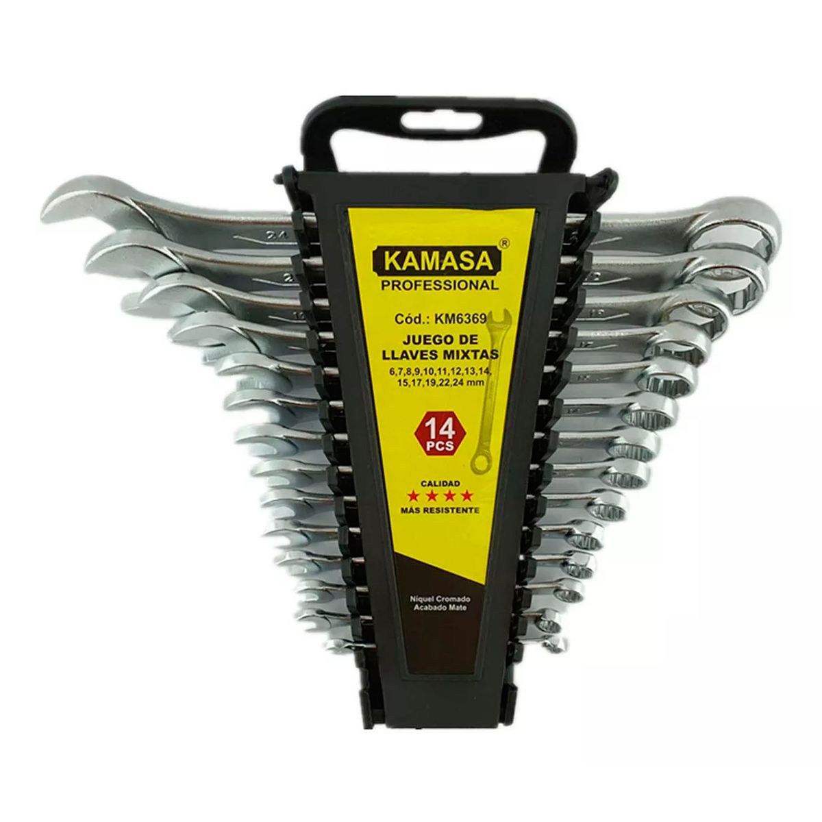 KAMASA - Juego De Llaves Punta De Corona 14 Piezas Kamasa KM-6369