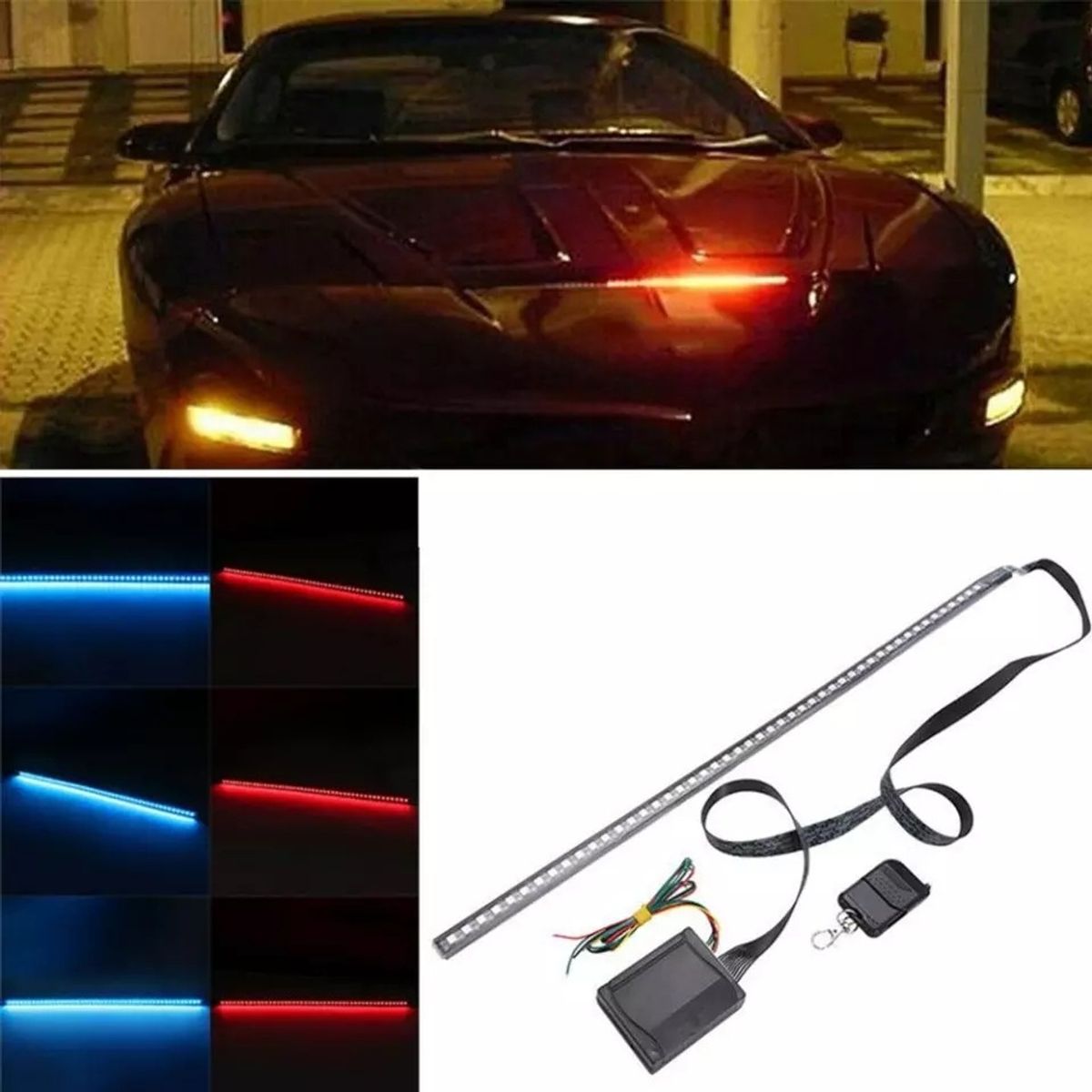 GENERICO - Tira Led Rgb Barra Led 5050 +Control 56cm Auto Tunning Color