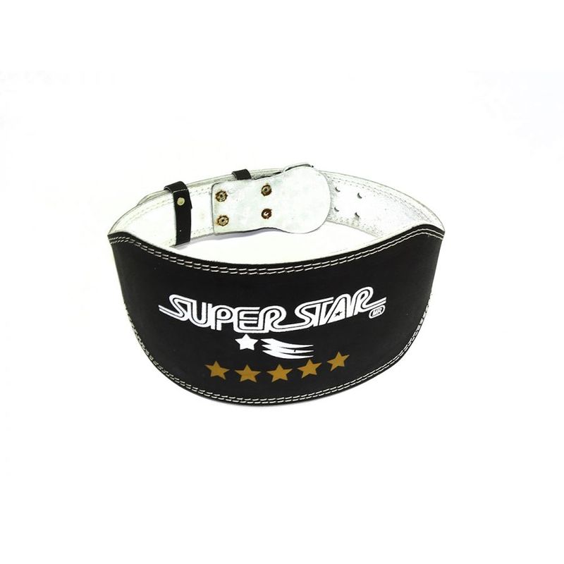 GENERICO - Cinturón de Pesas Cuero Super Star Talla L