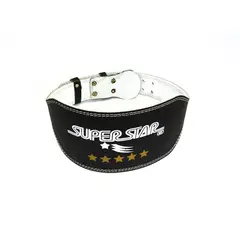 GENERICO - Cinturón de Pesas Cuero Super Star Talla L