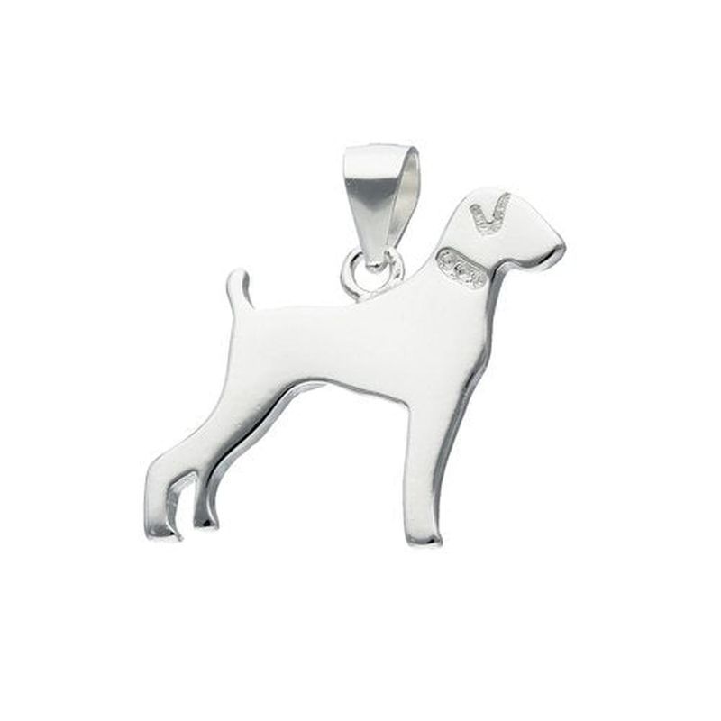 PETFY - Colgante de Plata - Fox Terrier