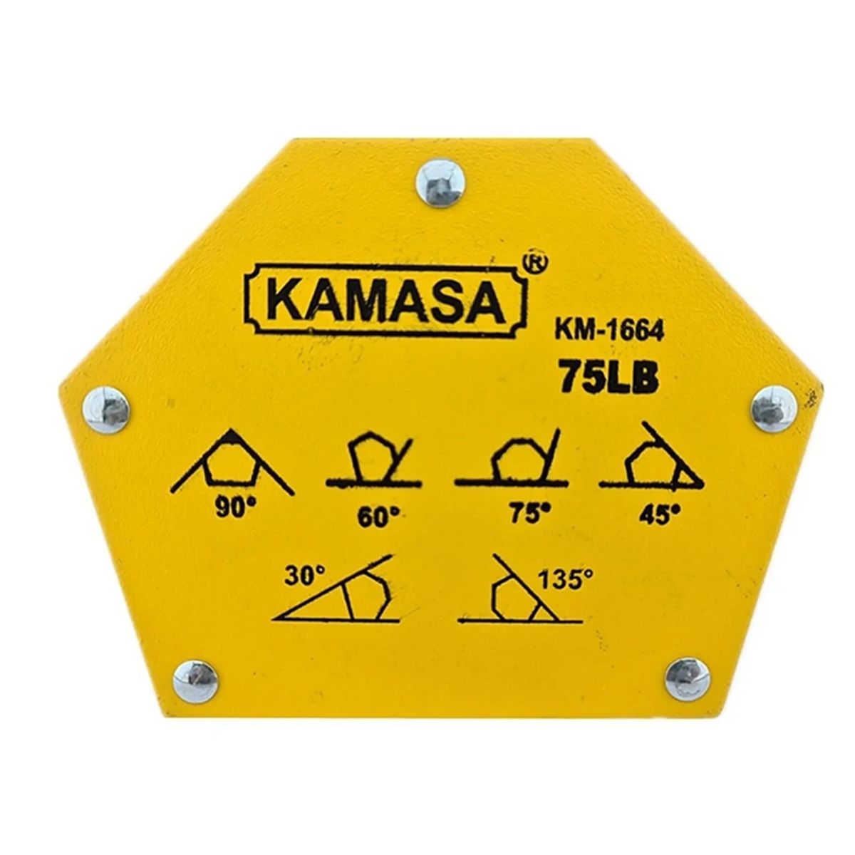 KAMASA - Escuadra Magnetica 75 Lbs Para Soldar Multi-angulo Kamasa