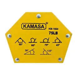 KAMASA - Escuadra Magnetica 75 Lbs Para Soldar Multi-angulo