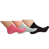 Pack 12 Pares Calceta Deportiva. Tobillera. Mujer 101-M