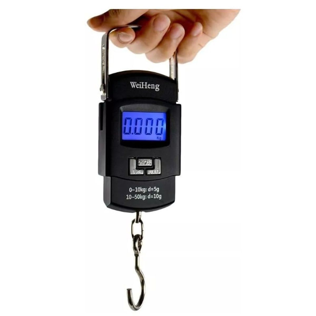 GENERICO - Balanza Digital mano Portátil tipo Romana 50 kg Premium