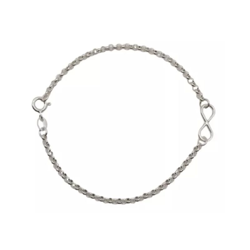 GENERICO - Pulsera Mujer Infinito - Plata Italiana 925
