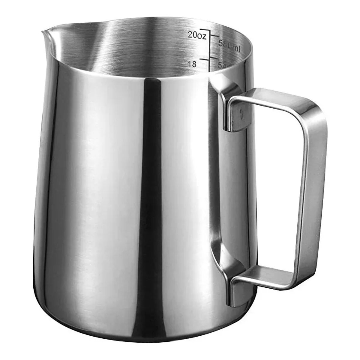 KUANGYE - Jarra De Espuma De Leche De Acero Inoxidable 20oz 600ml