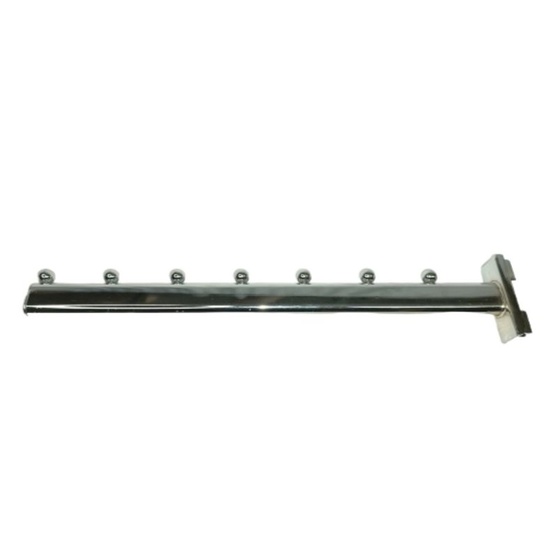 GENERICO - Pack 5 Gancho 40 Cm Riel De 7 Puntos De Ganchera Vnz