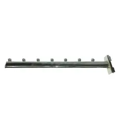 GENERICO - Pack 5 Gancho 40 Cm Riel De 7 Puntos De Ganchera Vnz