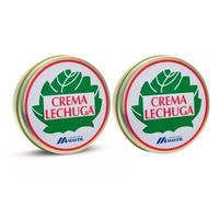 Crema Lechuga Humectante Cuerpo 60ml Pack 2 Unidades