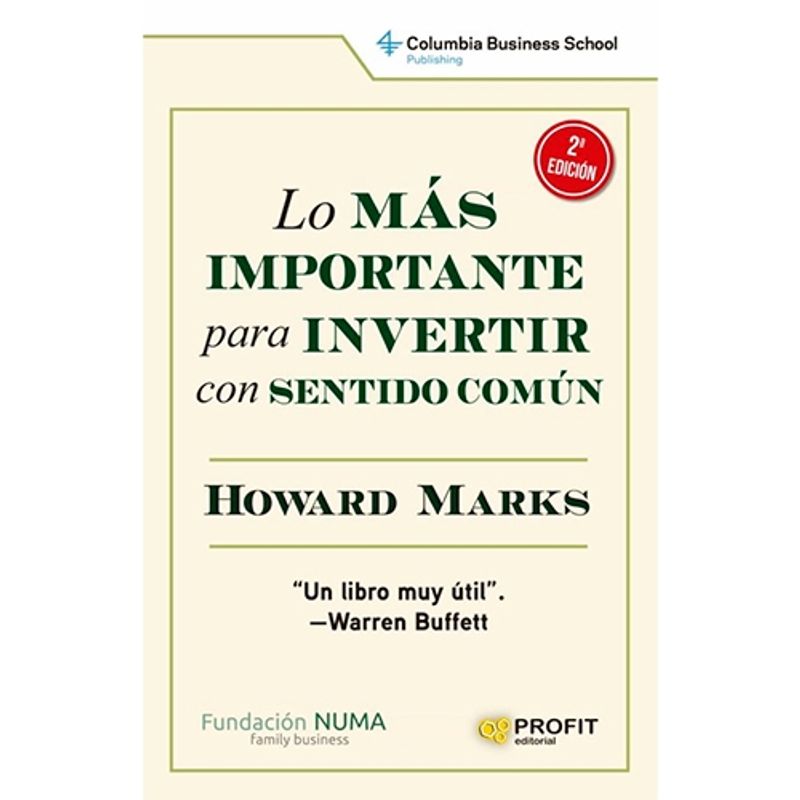 PROFIT - Lo Mas Importante Para Invertir Con Sentido Comun