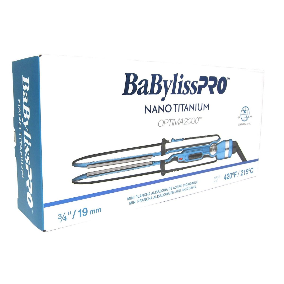 BABYLISS PRO - Plancha BaBylissPRO Mini Óptima