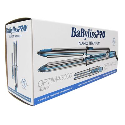 Imagen 2 del producto Kit Plancha optima 3000 + mini 2000 BaBylissPRO