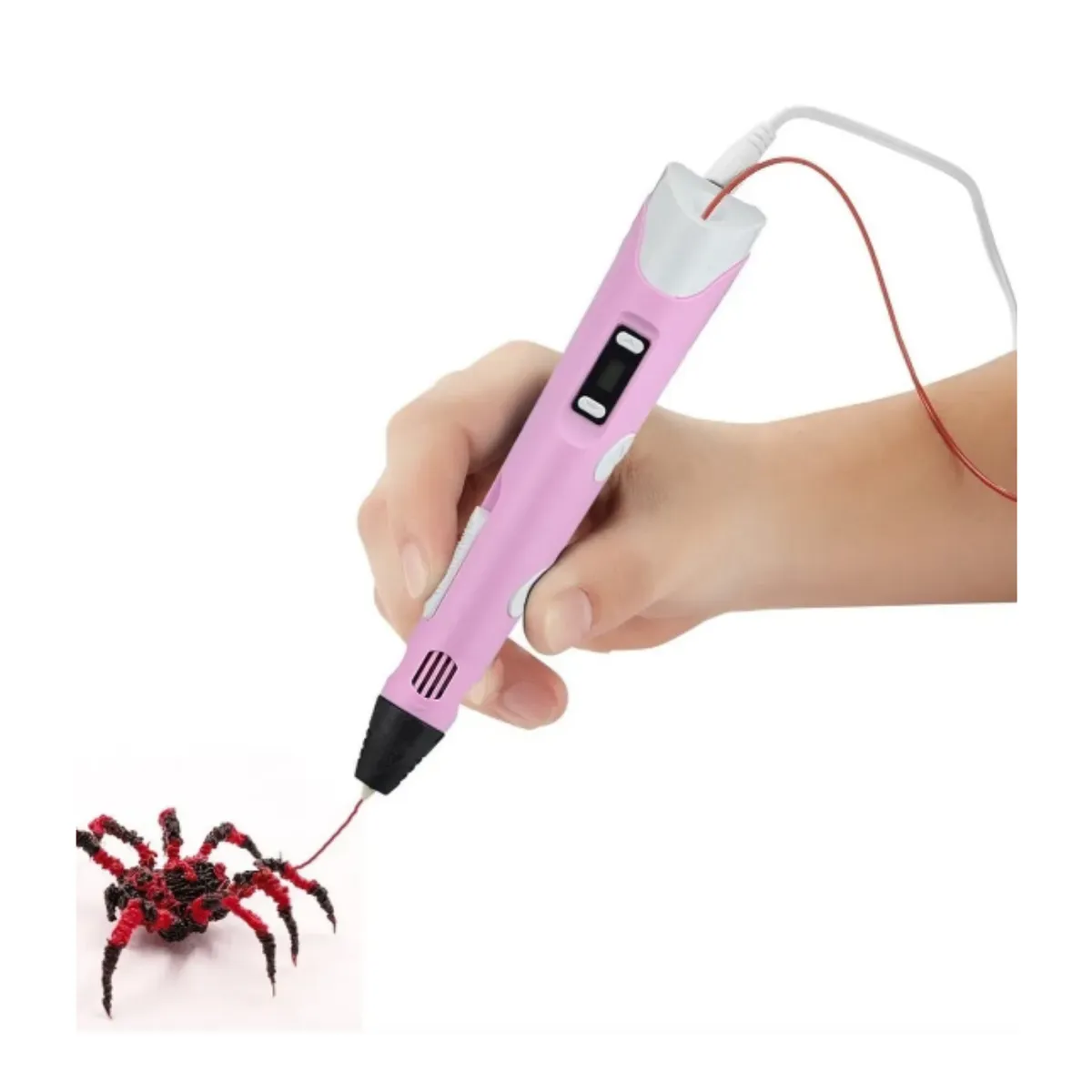 GENERICO - Lapiz Impresora 3D Filamentos Rosado