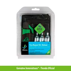 GENUINE INNOVATIONS - Kit Deluxe de Reparacion e Inflado para Bicicletas