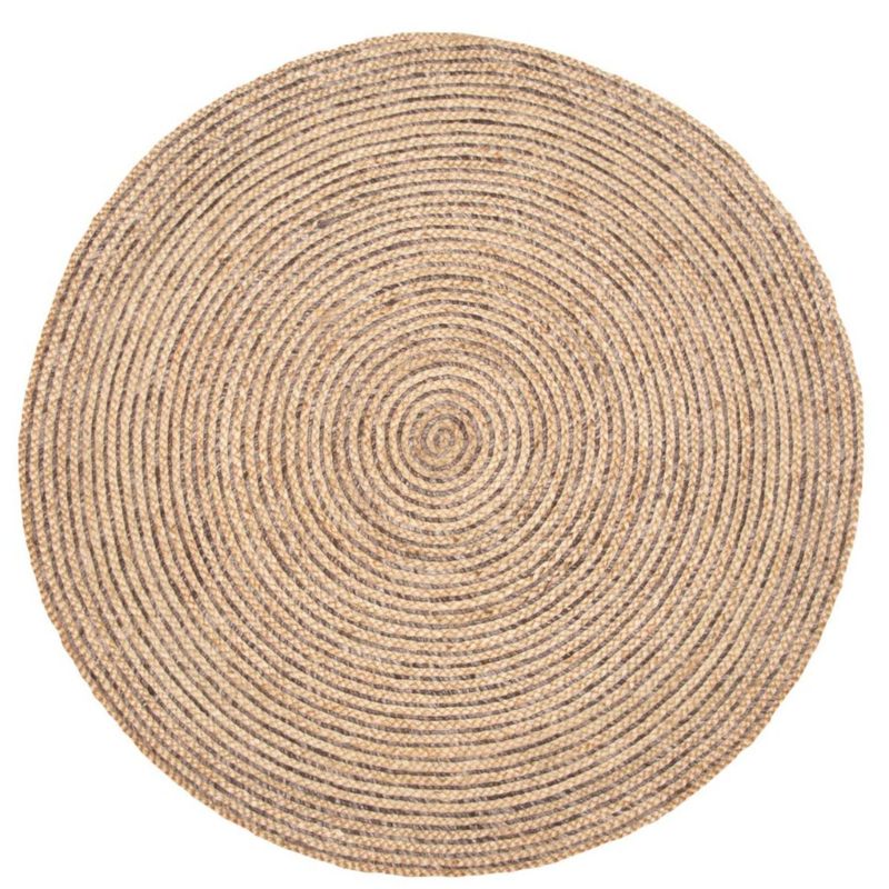 BAZHARS - Alfombra Yute Redonda 100X100 cm  Nav BK 625 Bazhars