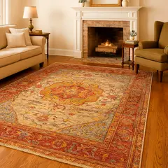 BAZHARS - Alfombra Vintage 200X285 cm Intrigue 7601