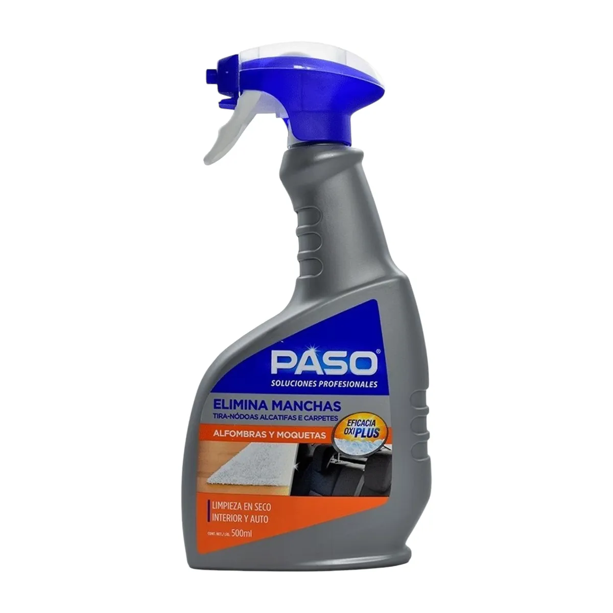 PASO - Quita Mancha Alfombras Y Tapices Paso Limpieza En Seco 500ml